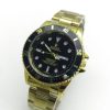 ⌚ Reloj Estilo de Lujo — Dorado con Esfera Negra ⌚