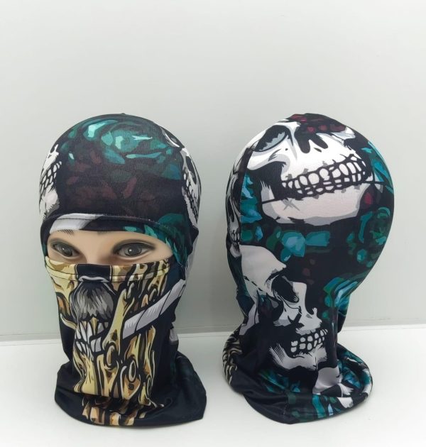 ejemplo 1 Pasamontañas / Mascarilla — Diseños Llenos de Color 🎭